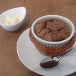 caffe ala arietta - ホットチョコレートケーキ