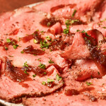 ユメ デ サカバ - 牛タンのローストビーフ