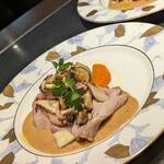 ル　シャン  - 薄切りローストポーク