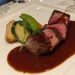 ル　シャン  - 黒毛和牛サーロインのグリエ