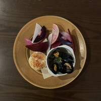 ムール貝と野菜のアイオリ