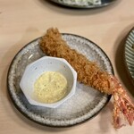 黒豚とんかつ ほり壱 - 勿論、海老フライも必須！