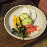 武蔵屋 - お新香