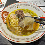 Japanese Soba Noodles 蔦 - 胡椒入りのA5和牛を使ったワンタン