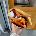 えんどう - 期間限定のピスタチオは食べ納めかな(⌯'ᢦ'⌯)この日はバターしみしみのたっぷり