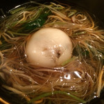 神楽坂 石かわ - すっぽん（遠賀の天然）のあん。お雑煮？