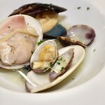 波へい - ムール貝・はまぐり・あさりの白ワイン蒸し