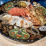 鉄板焼 grow - 伊勢海老と鮑