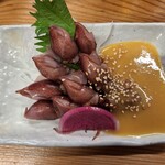 おぐろのまぐろ - ホタルイカ酢味噌