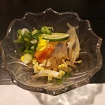 幸せ料理　きたはち - ふぐの湯引きからスタート。