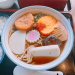 巴屋 - おかめそば 700円(税込)