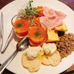 トラットリア カリメロ - 前菜盛り合わせ