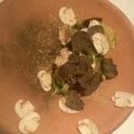 ベルクール - フォアグラ・キャベツ・オーストラリア産黒トリュフ