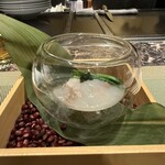 名駅 鉄板焼き 森本Ｘ Premium - 黒毛和牛の和風出汁煮込み　冷製！