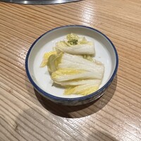 大皿焼肉 老中 - 白菜漬け
