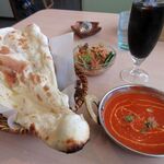 インド料理レストラン シリジャナ - 料理写真:キーマカレー Aセット(750円)