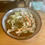 福そば - せりのかき揚げ