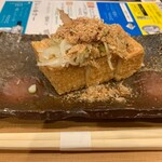のがみ - お通しの厚揚げ