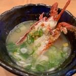 のがみ - 伊勢海老味噌汁