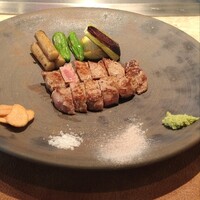 ニュー松坂 西中洲店 - サーロインステーキ100グラム。