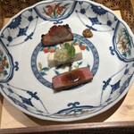 眞善美 - 三河錦爽鶏ネギソース　群馬加藤ポーク　焼豚　鹿児島シャトーブリアン　豆豉ソース