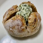 BOULANGERIE PANJA - しらすのフライあおさバター