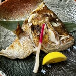 築地寿司清 - 頭塩焼き❗️