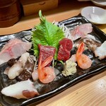 鮨一 - お造り盛り合わせ
