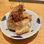 鮨 銀座おのでら 弟 - 先付け(白身魚の南蛮揚げ)