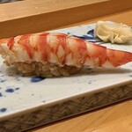 鮨 銀座おのでら 弟 - 車海老