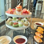 ザ ラウンジ＆バー - スコーンも形が特徴的