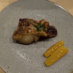 鮨 奥 - アマダイの漬け焼き