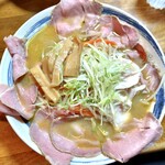 虎一番 - みそラーメン+チャーシュー