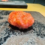 鮨あさひ - トロタク(おはぎ) (絶品)