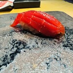 鮨あさひ - 漬けマグロ