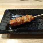 焼き鳥 でん - 新メニュー！ぶた辛味噌漬！