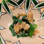 肴と鯛そば 貴 - あさりヌタ