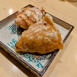 肴と鯛そば 貴 - 鶏のから揚げ