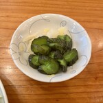 とんかつ河 - お新香