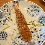 とんかつ河 - 大体２５cm直径のお皿