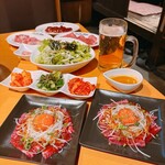 大衆炭火焼肉ジンギスカン ホルモン酒場 風土. - 