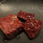 秋田牛玄亭 - レバー・ハラミ・サガリ