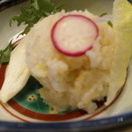 卯の花煮生野菜添え