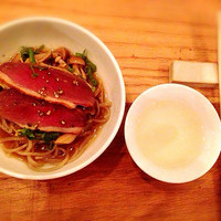 イレール人形町 - 安曇産のお蕎麦＠7月の肉の日コース
