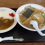 三重食堂 - ミニカレーセット¥700