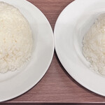 マロリーポークステーキ - ライス並盛り