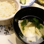 梅の花 - 湯葉吸物