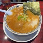 煮豚月見うどん - 角煮ばんから＋煮卵,東京豚骨拉麺 ばんから 安城店(愛知県安城市)TMGP撮影