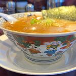 煮豚月見うどん - 角煮ばんから＋煮卵,東京豚骨拉麺 ばんから 安城店(愛知県安城市)TMGP撮影