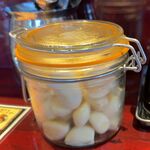 煮豚月見うどん - 生にんにく,東京豚骨拉麺 ばんから 安城店(愛知県安城市)TMGP撮影